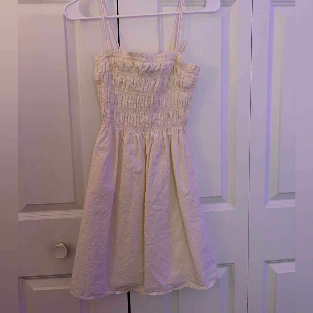 Charming Cream  Dress